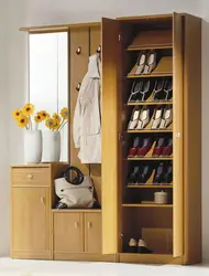 Прихожая шкаф и обувница дизайн