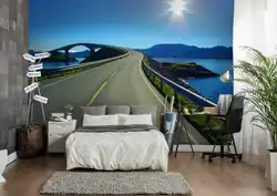 Photo wallpaper expanding for bedroom photo