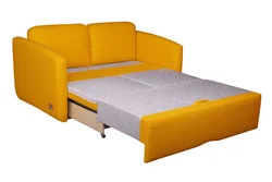 Small sofa with sleeping place photo