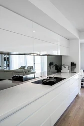 Kitchen Interior Design With White Apron