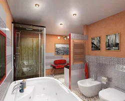 Bathroom design 9 m2