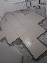Фото плитки по диагонали в ванной