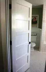Bathroom doors plastic photo