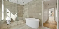Дызайн ваннага пакоя плітка на падлогу сцяны фота