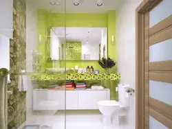 Bathroom and kitchen design in the same style