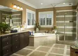 Bathroom And Kitchen Design In The Same Style