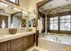 Bathroom And Kitchen Design In The Same Style