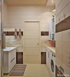 Дызайн ванны і кухні ў адным стылі
