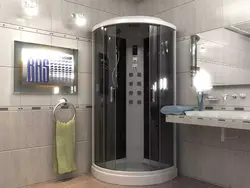 Душавыя кабіны для ваннага пакоя з фота і памерамі