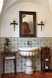 Spanish bathroom design