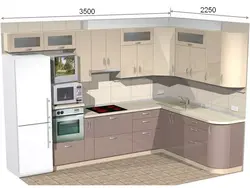 Kitchen Layout Photo Size