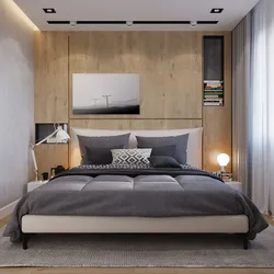 Photo of bed design in bedroom