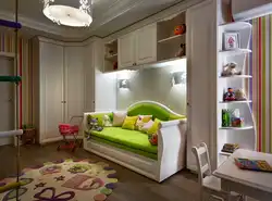 Дизайн 2 квартиры с детской комнатой