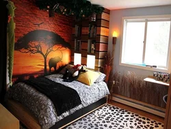 Спальня в африканском стиле фото