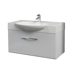 Cabinet with bathroom sink 65 cm photo