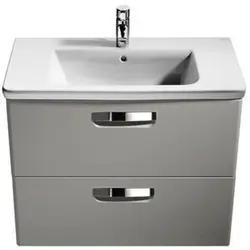 Cabinet with bathroom sink 65 cm photo