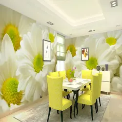 Kitchen Interior With Dandelions