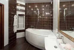 Асимметриялық ваннасы бар ваннаның дизайны