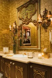 Bathroom Design In Rococo Style