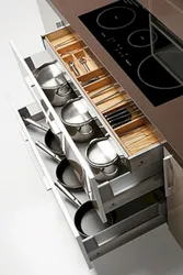 Drawers In The Kitchen Interior