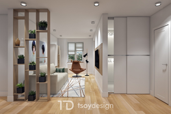 Дизайн интерьер кухня комната прихожая