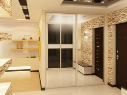 Design interior kitchen room hallway