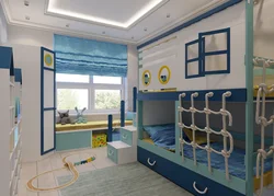 Дызайн спальні для хлопчыка 3 гады