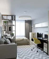 Bedroom Office Design 16 Sq.M.