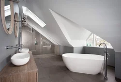 Roof bathroom design