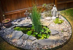 Bath in garden design