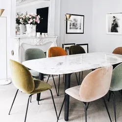 How to choose a table and chairs for the kitchen photo