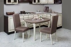How to choose a table and chairs for the kitchen photo