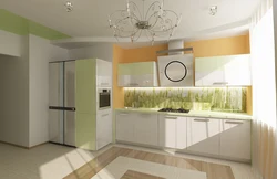 Kitchen interior according to feng shui