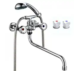 Faucets for bathroom and kitchen photo