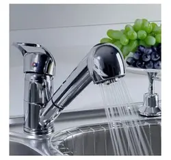 Faucets for bathroom and kitchen photo