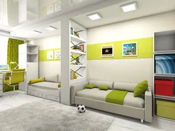 Bedroom design for two teenagers
