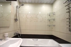 Photo of a regular bathroom with tiles