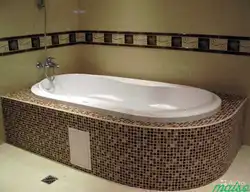 How to cover a bathtub photo