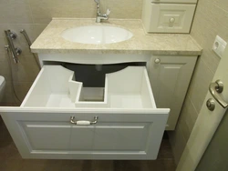 Мебель в ванную по индивидуальным размерам фото