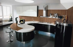 Photo oval kitchen