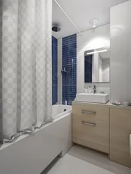 Bathroom in three rubles design