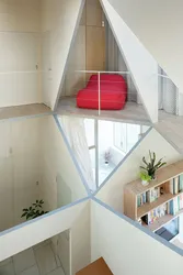 Triangular bedroom designs