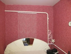 Photo Of A Bedroom With A Pipe