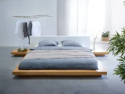 Кровати в полу спальня фото