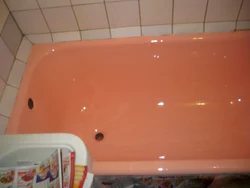Покраска ванны акрилом фото