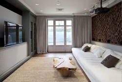 Дизайн квартиры с окном и балконом в одной комнате