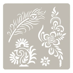 Bathroom Stencil Design