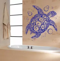 Bathroom Stencil Design