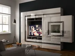 Living Room Furniture Glossy Photo