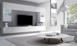 Living room furniture glossy photo